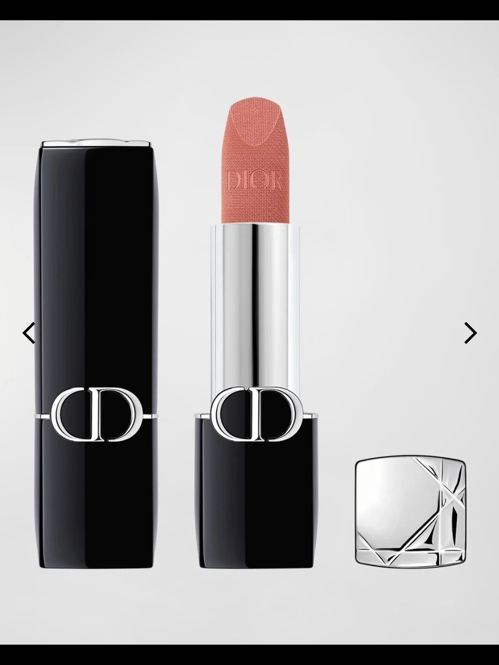 Dior ROUGE VELVET LIPSTICK-NUDE LOOK 100 NWB